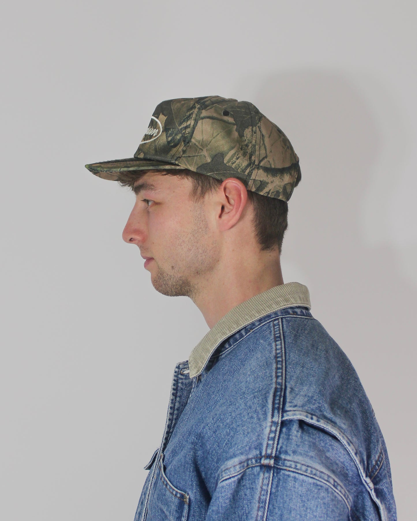 CLASSIC SCRIPT CAMO CAP - MOSS