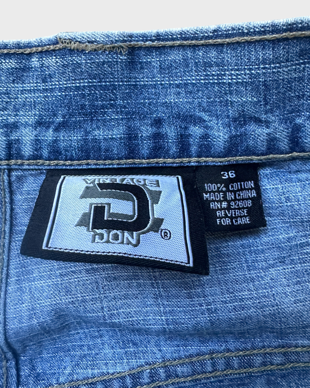 00s vintage don denim carpenter jorts - 34”