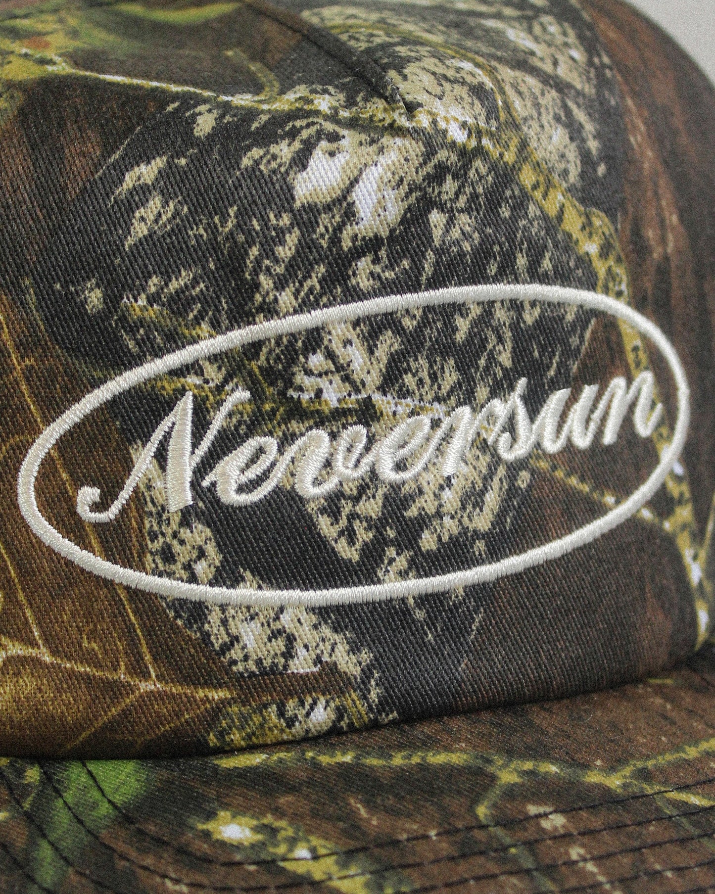 CLASSIC SCRIPT CAMO CAP - BARK