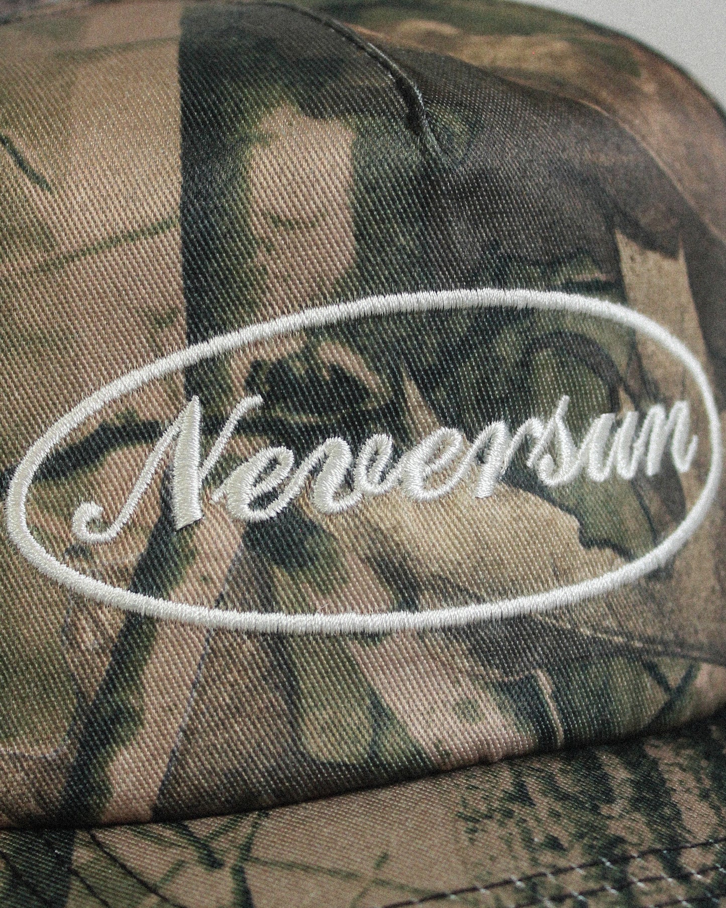 CLASSIC SCRIPT CAMO CAP - MOSS