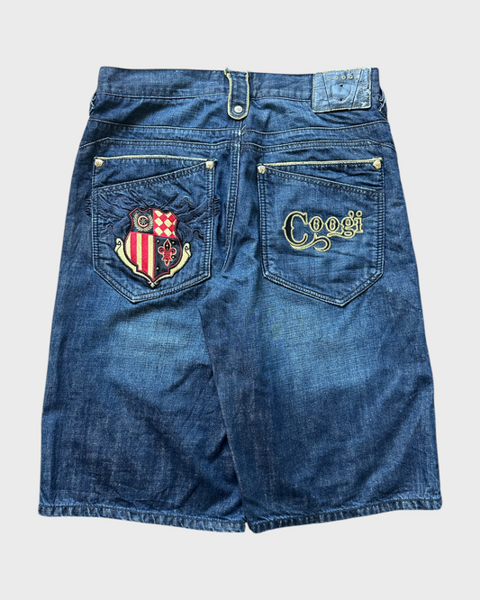 00s coogi denim jorts - 34”