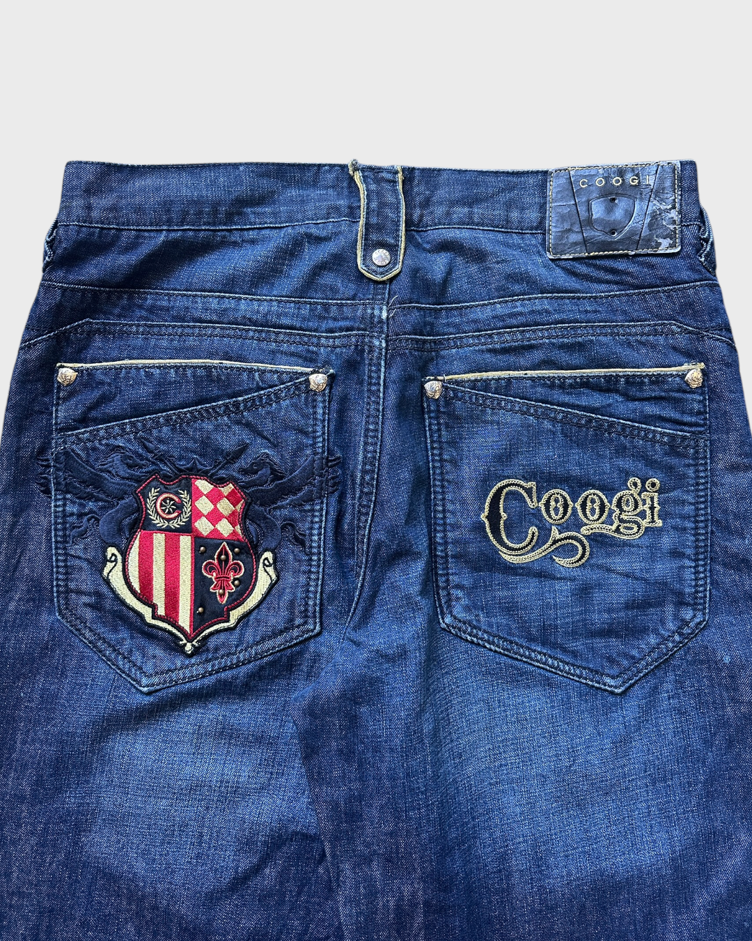 00s coogi denim jorts - 34”