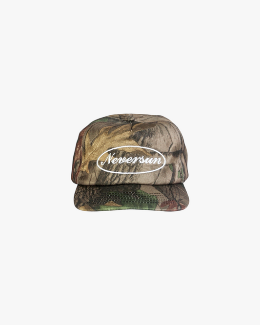 CLASSIC SCRIPT CAMO CAP - OAK