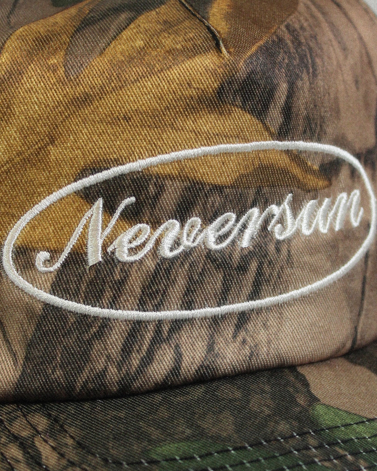 CLASSIC SCRIPT CAMO CAP - OAK