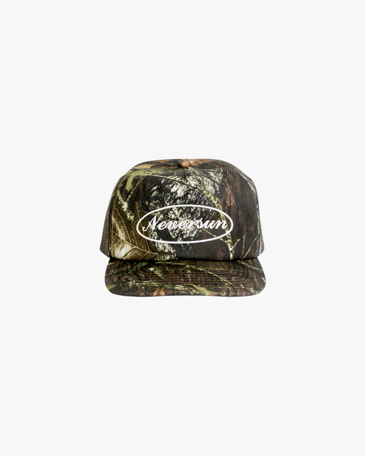 CLASSIC SCRIPT CAMO CAP - BARK