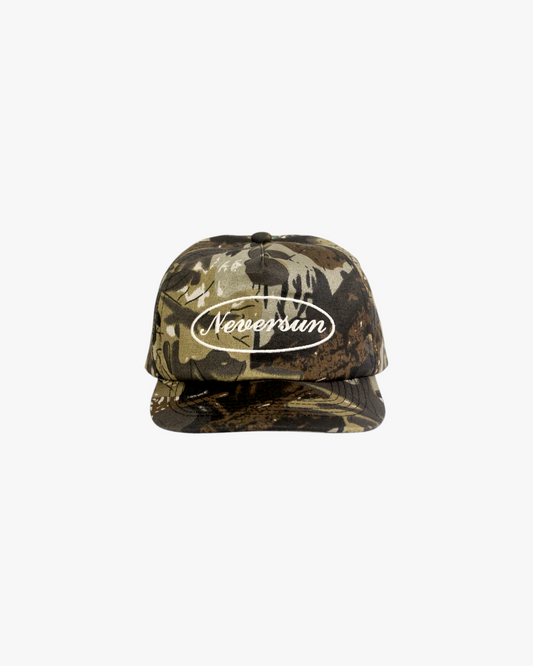 CLASSIC SCRIPT CAMO CAP - FOLIAGE