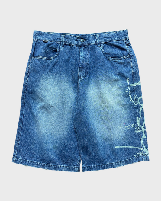 00s rusty denim jorts - 34”