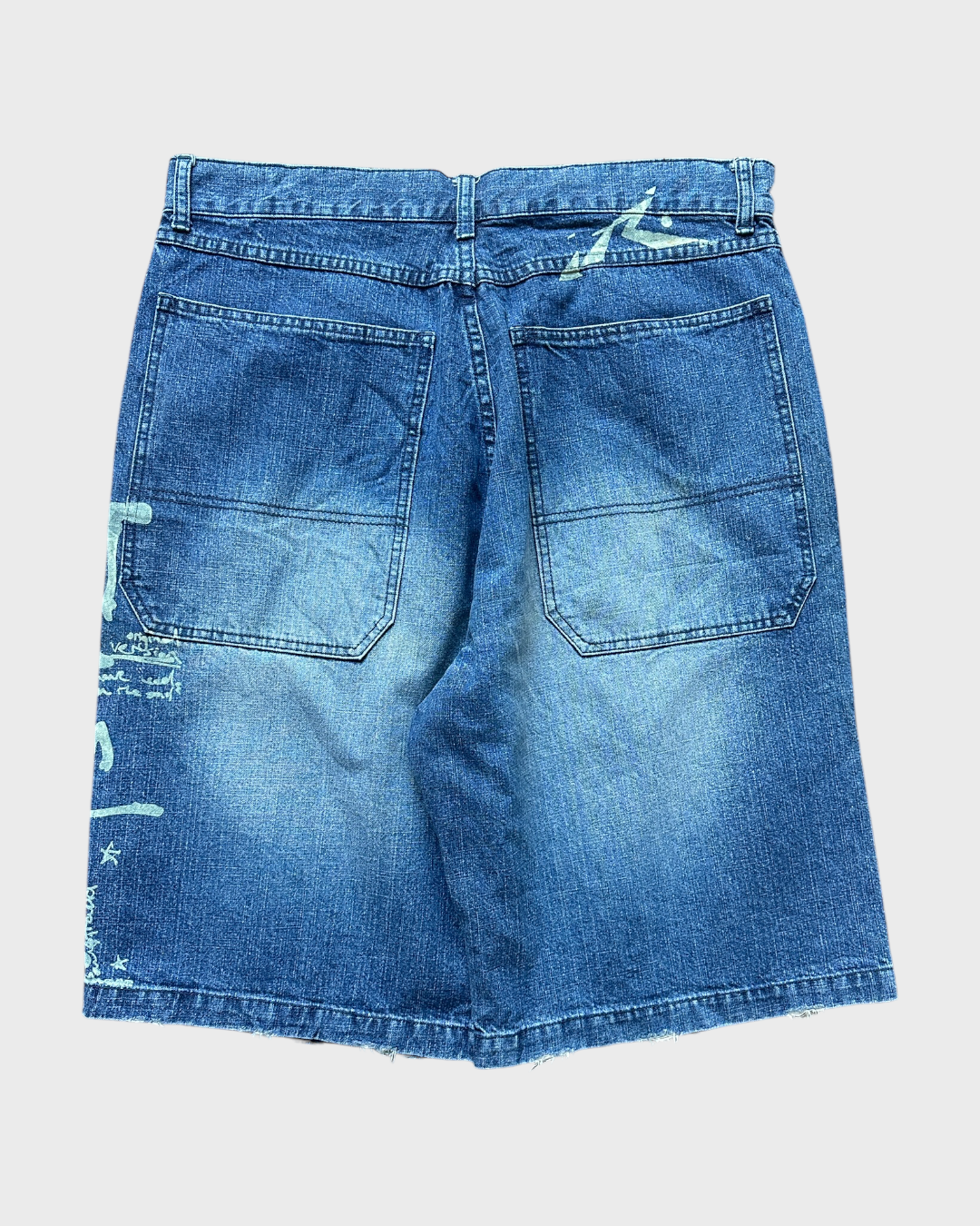 00s rusty denim jorts - 34”