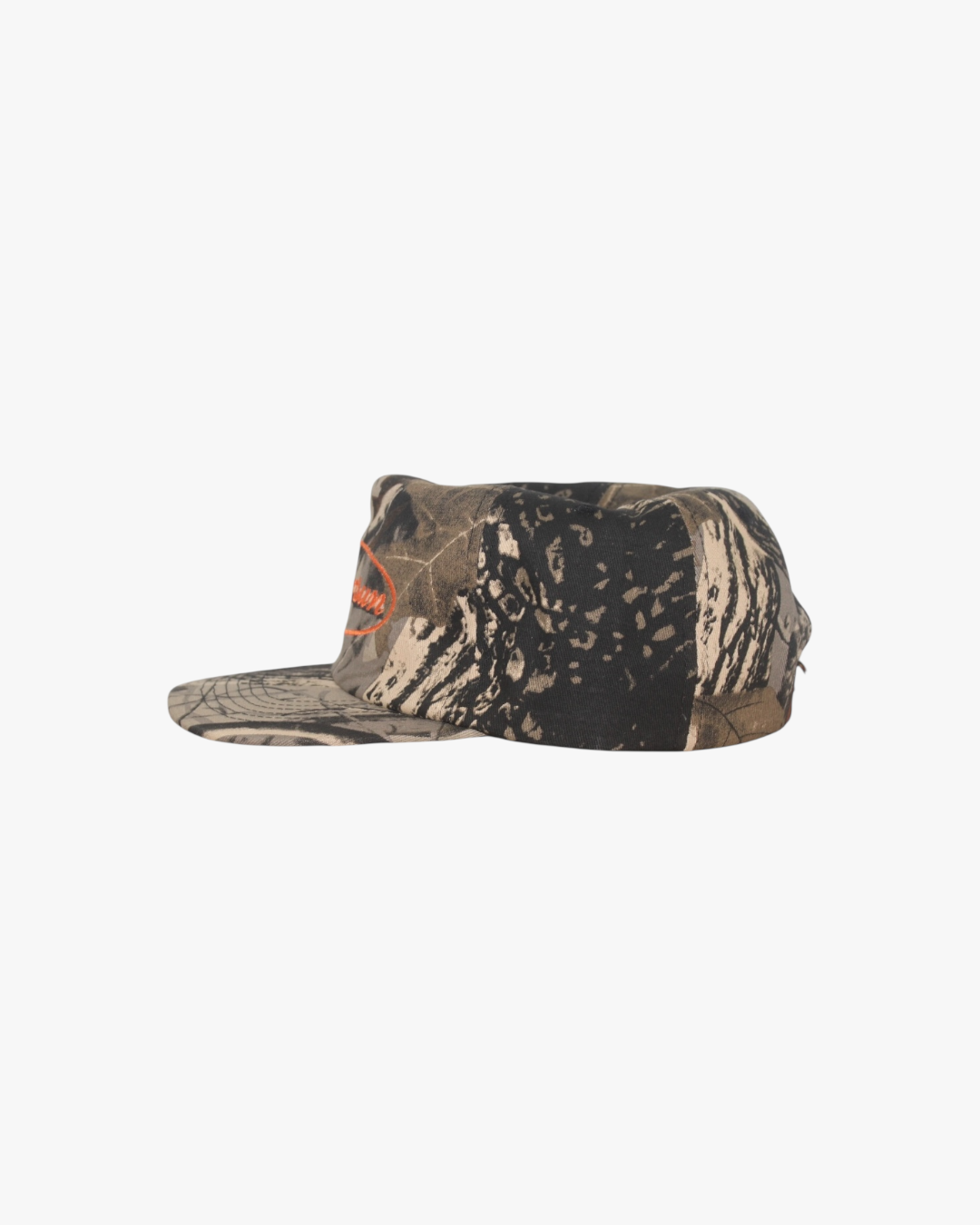 CLASSIC SCRIPT CAMO HAT - ORANGE