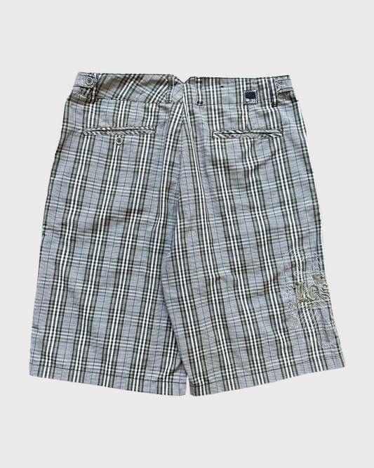 00s lost plaid shorts - 34”