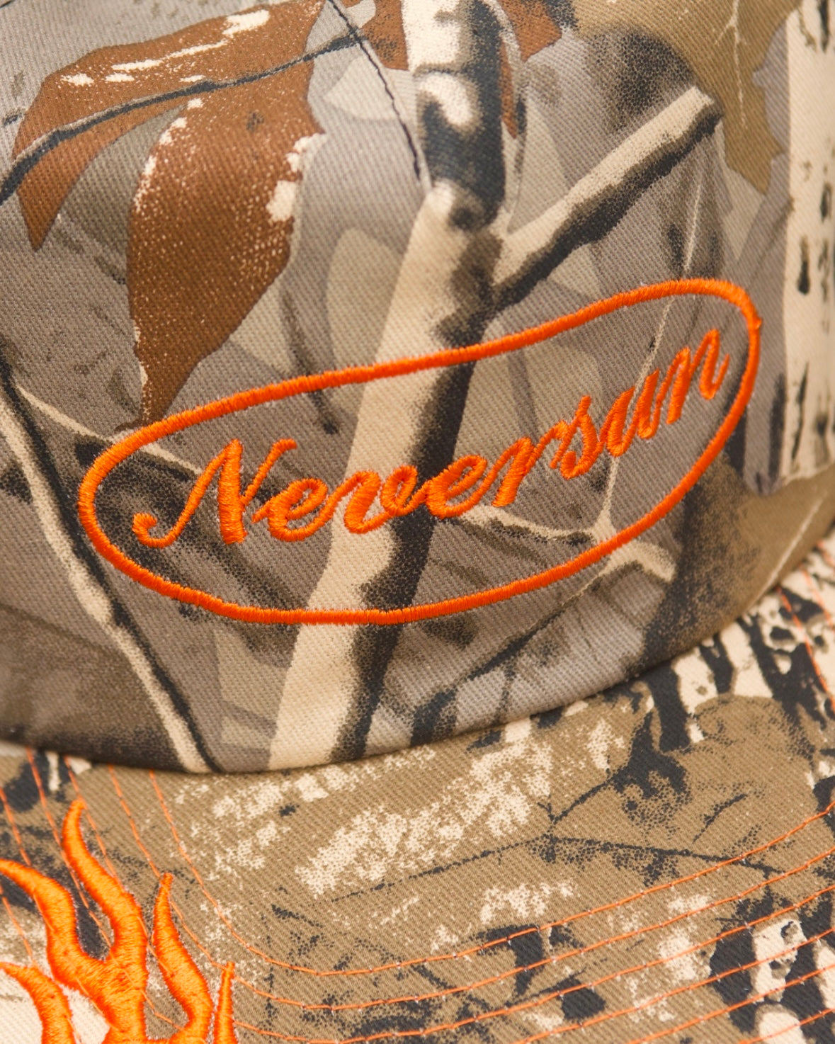 FLAME SCRIPT CAMO - ORANGE
