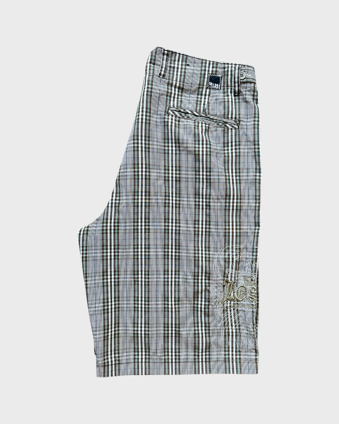 00s lost plaid shorts - 34”