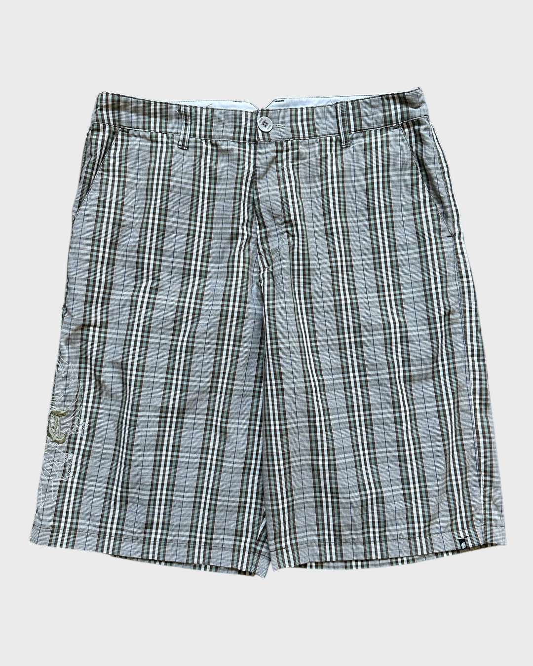 00s lost plaid shorts - 34”