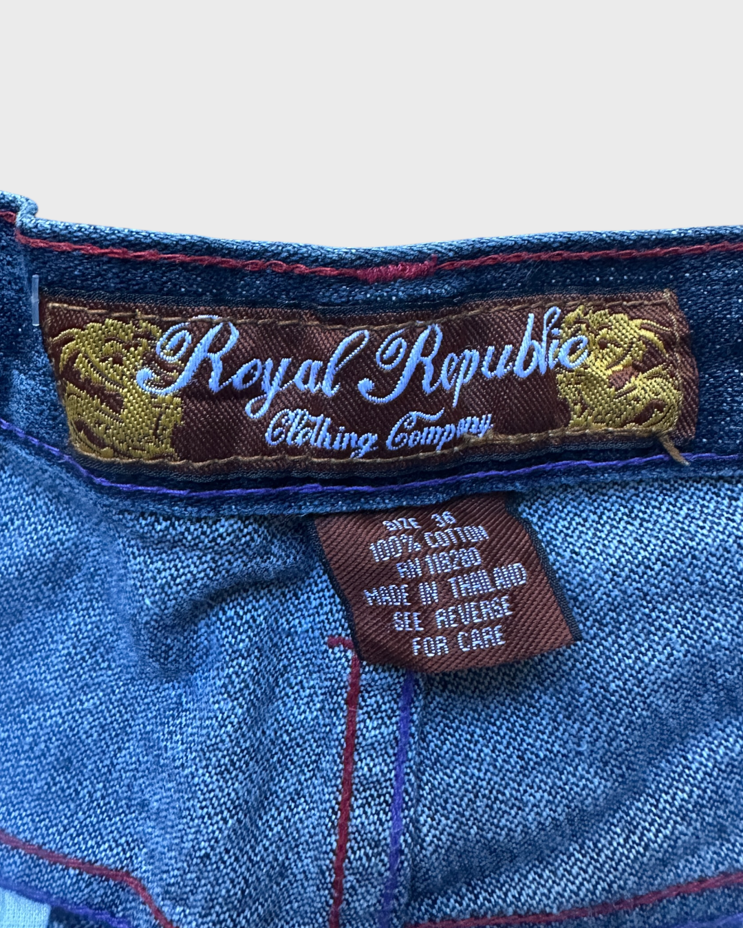 00s royal republic denim jorts - 36”