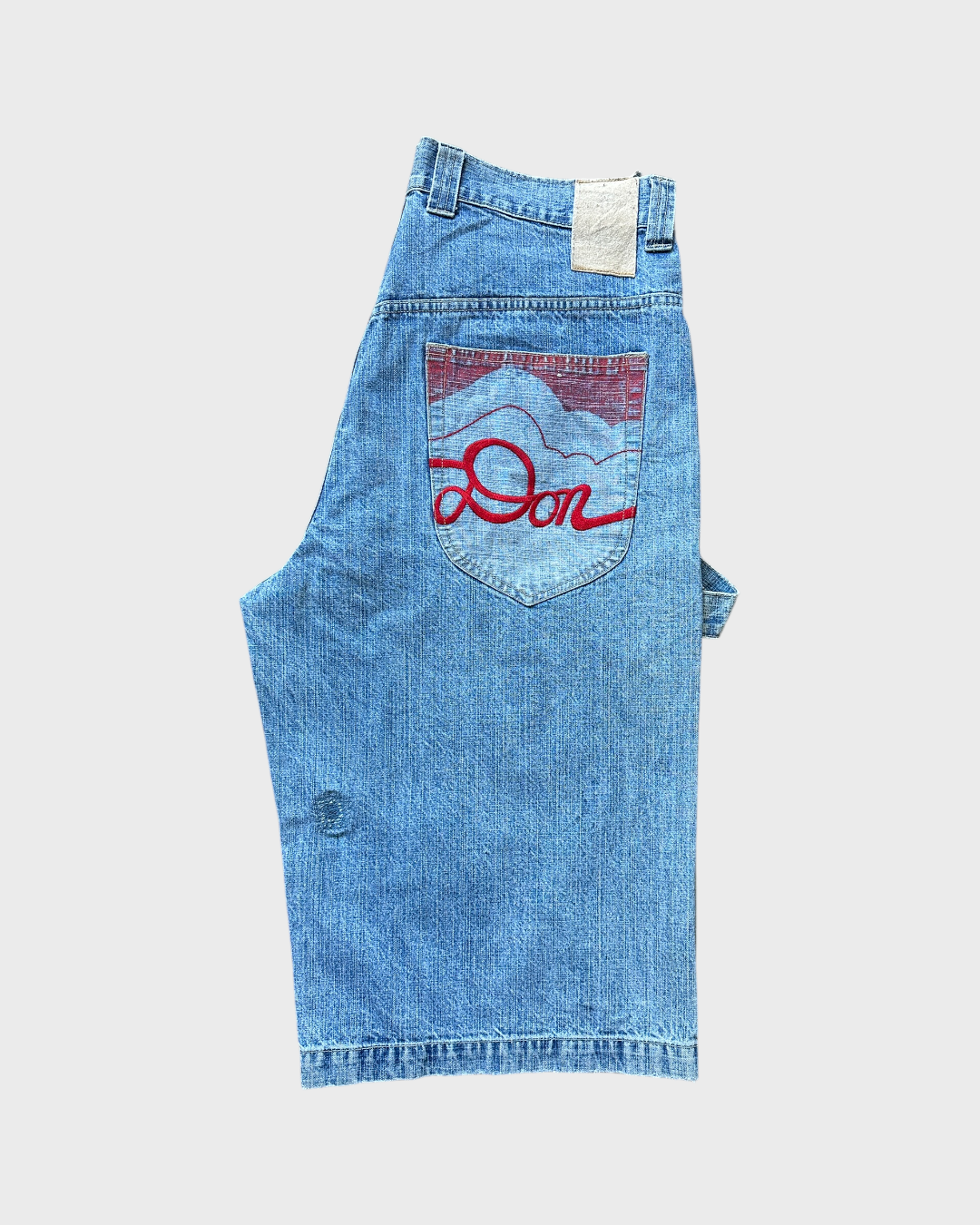 00s vintage don denim carpenter jorts - 34”