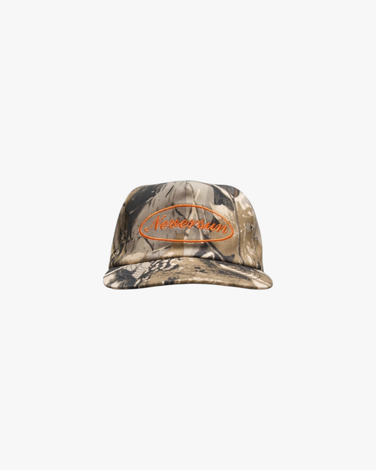 CLASSIC SCRIPT CAMO HAT - ORANGE