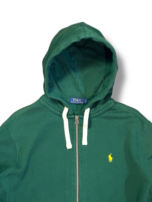 Ralph Lauren zip up hoodie - L