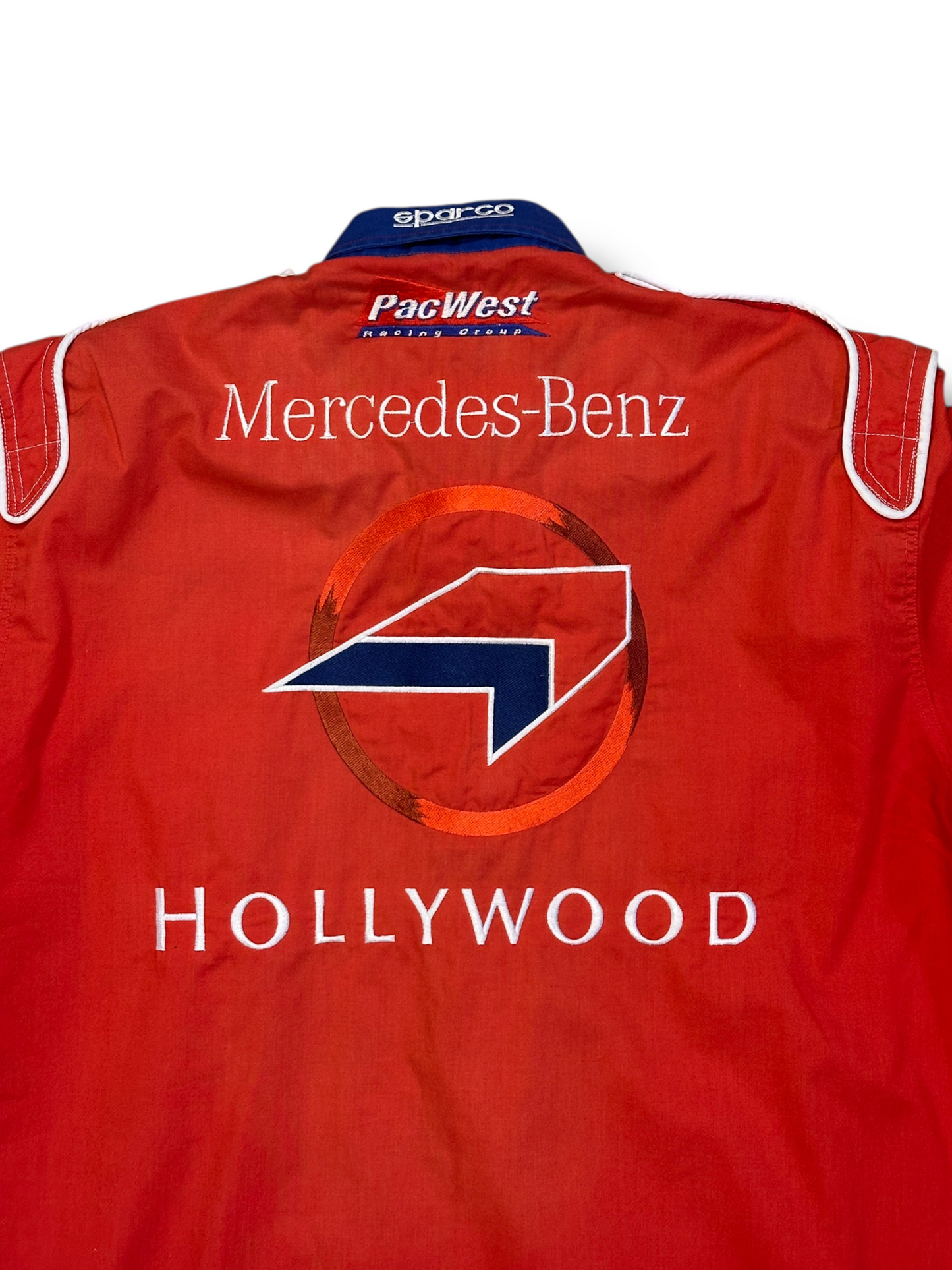1990’s Mercedes Hollywood Pac West Racing button-up - XL