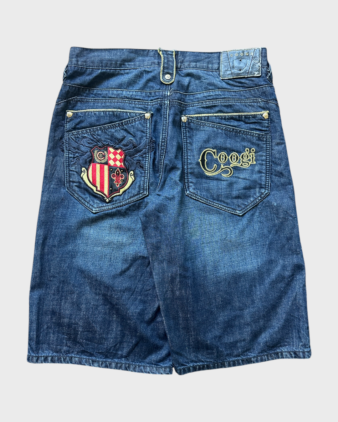 00s coogi denim jorts - 34”