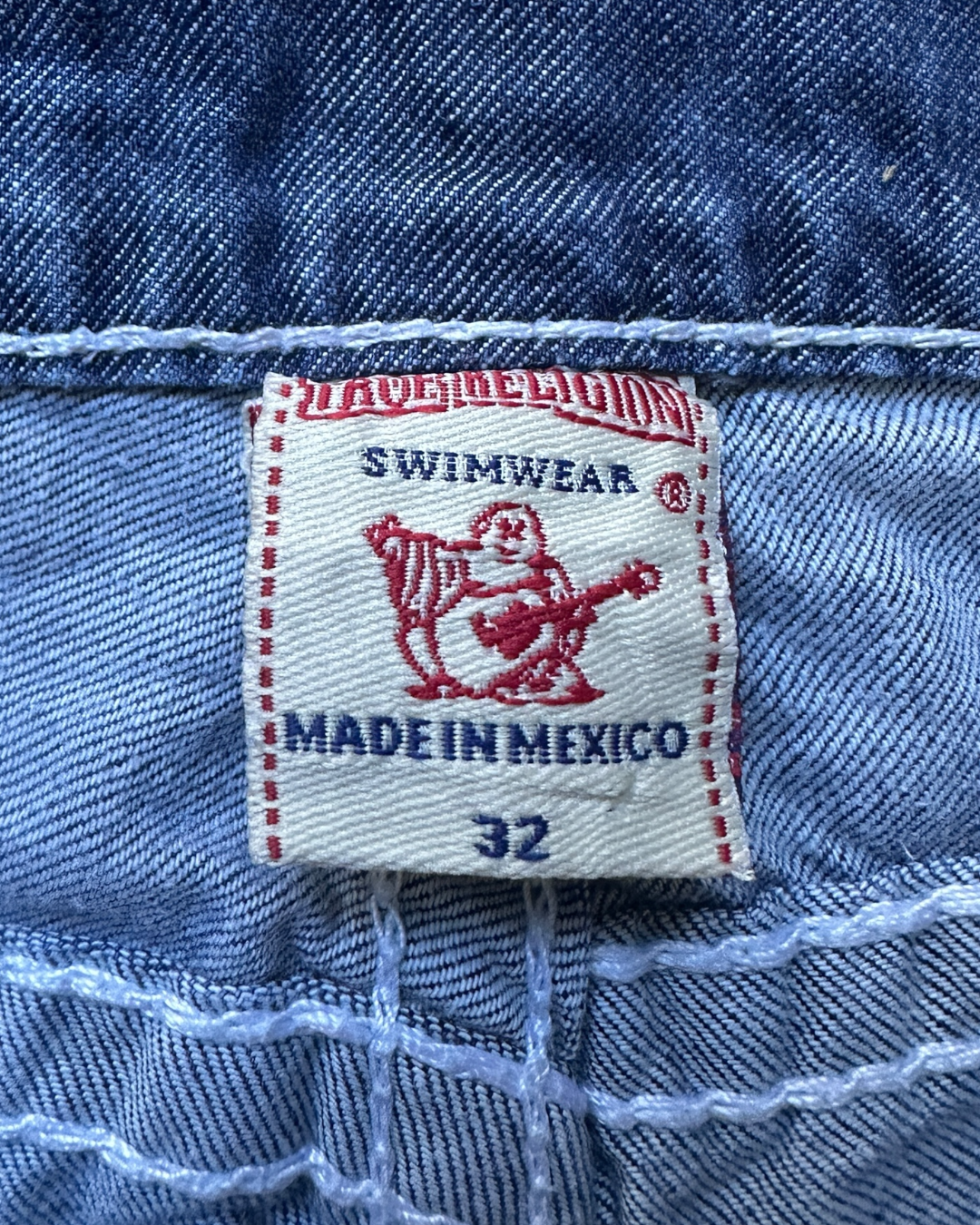 True religion denim jorts - 32”