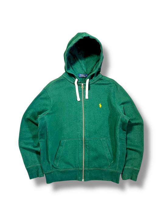 Ralph Lauren zip up hoodie - L