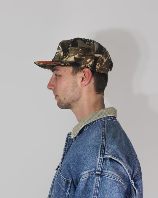 FLAME SCRIPT CAMO CAP