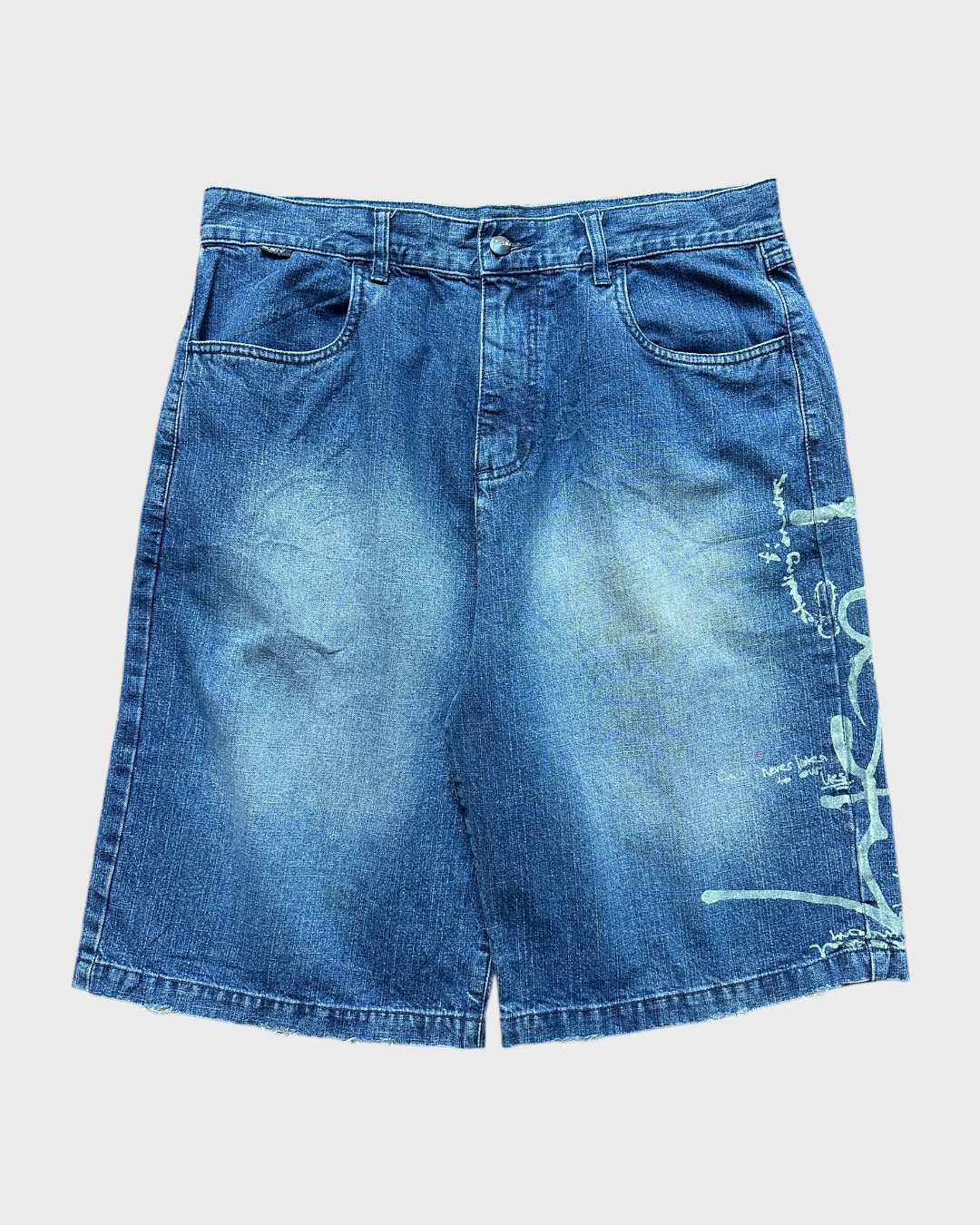 00s rusty denim jorts - 34”