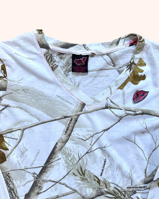Realtree camo long sleeve tee - m