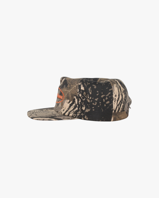 CLASSIC SCRIPT CAMO HAT - ORANGE