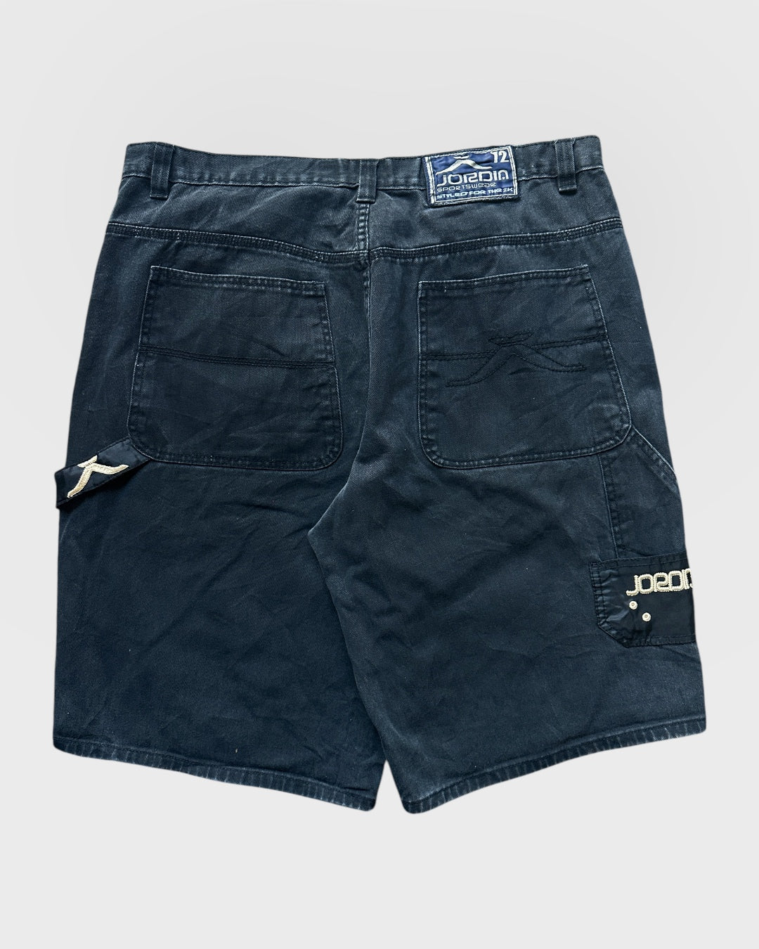 00s jordin carpenter denim jorts - 42”