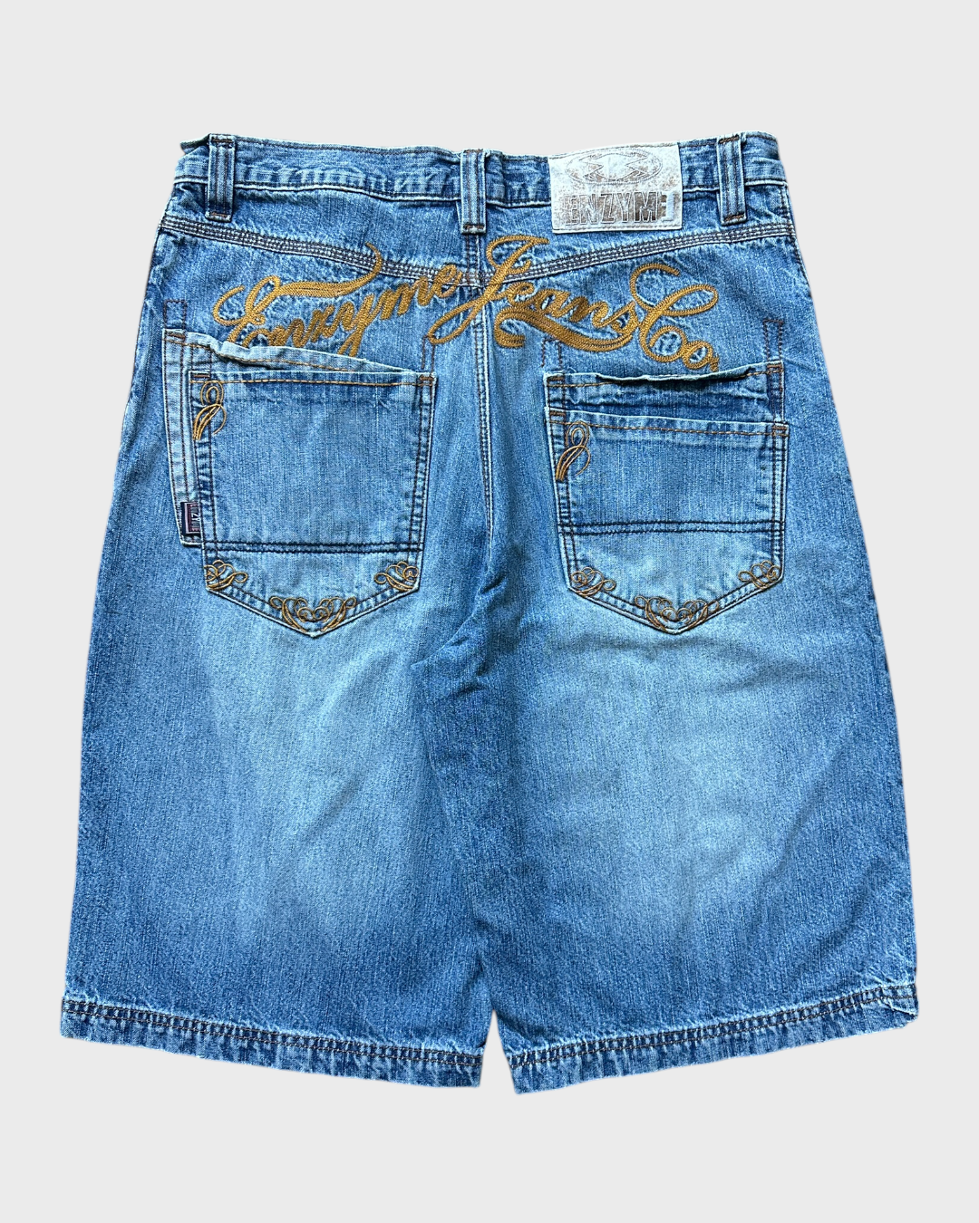 00s enzyme denim jorts - 34”