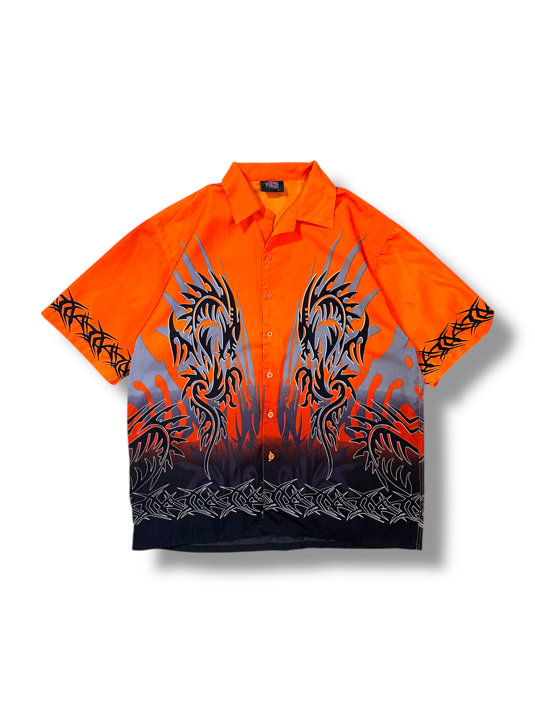 2000’s Tribal button-up - XL
